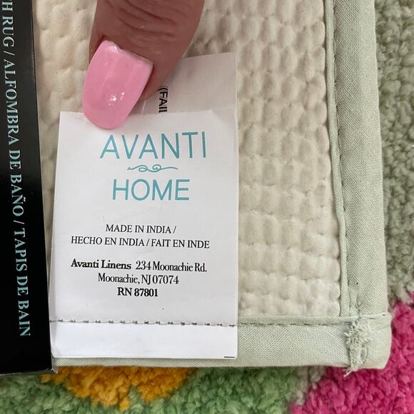 NWT Easter Eggs Bath Mat Colorful Washable Rug Bathroom Mat  Non-Slip Absorbent - Picture 5 of 6